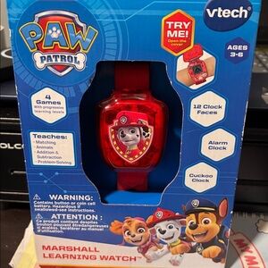 Paw Patrol Red Marshall Learning Watch